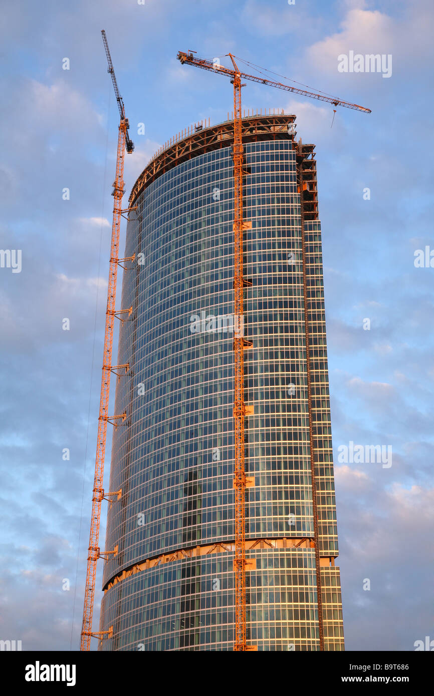 Wire frames skyscrapers hires stock photography